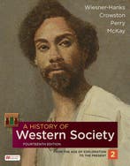 9781319343712 A History of Western Society, Volume 2, Boeken, Studieboeken en Cursussen, Verzenden, Nieuw, Merry E. Wiesner-Hanks