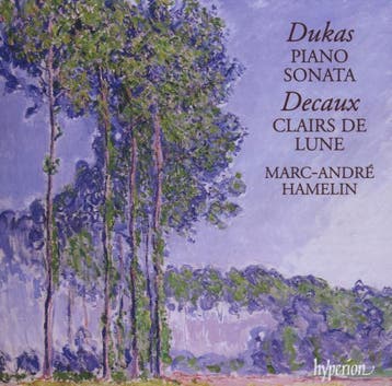 cd - marc -andre hamelin - Dukas: Piano Sonata ? Decaux:..., Verzenden, Zo goed als nieuw