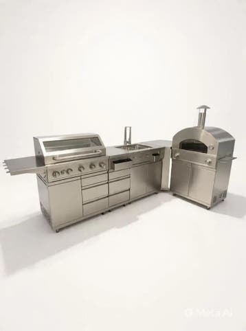 Luxe gas barbecue buitenkeuken (Barbecues, Tuin), Verzenden, Nieuw