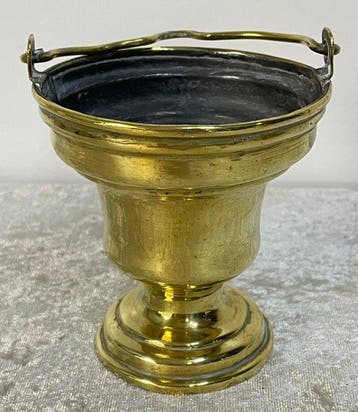 Wierookemmer - Wierookbrander - Tin, Koper - Wierookemmer