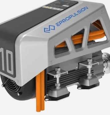 Elektrische binnenboordmotor ook hybride bij Marinaut, 5 tot 10 pk, Binnenboordmotor, Elektrisch, Nieuw