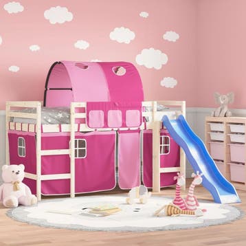 Speeltent Hoogslaper Polyester - Laatste Stuk! - Roze, Ophalen of Verzenden, Zo goed als nieuw, Gordijnen of Lamellen
