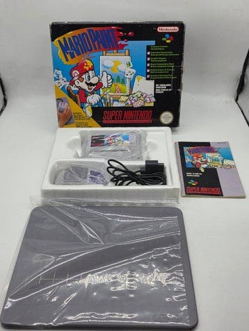 Nintendo - Snes - Super Mario Paint - First edition FAH, Nieuw
