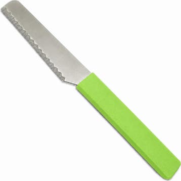 RÖR Solingen Broodjesmes 10 cm met fijne karteling en lic.., Ophalen of Verzenden, Nieuw, Kunststof
