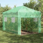 vidaXL Kas met pop-up frame met dak Groen 290 x 430 x 315 cm, Tuin en Terras, Kassen, Verzenden, Nieuw