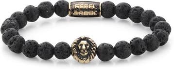Rebel & Rose Armband - Natuursteen - 19 cm, Verzenden, Nieuw