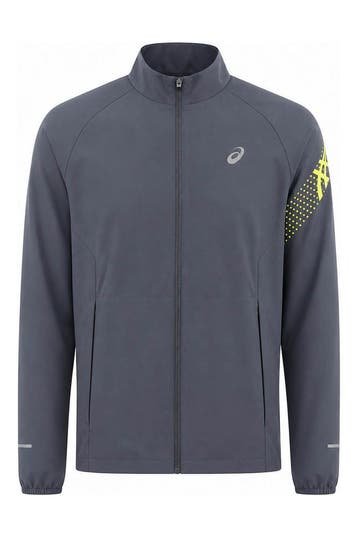 Asics Jas in maat M Grijs, Verzenden, Zo goed als nieuw, Overige kleuren, Asics