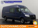 Mercedes-Benz Sprinter 319CDI Dubbele-cabine 2020 L3 H2, Auto's, Euro 6, Blauw, Mercedes-Benz, Nieuw