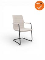 Jarvis luxe vintage sledestoel - Denver stoffering -  sta..., Vergader- of Presentatieruimte, Ophalen of Verzenden, Nieuw zonder verpakking