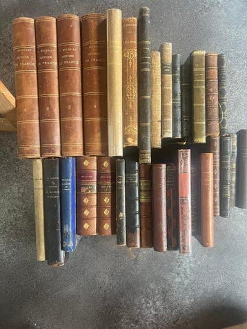 Michelet, Flaubert, Dumas, Molière, Montesquieu, Guizot,