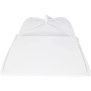 Benson Opvouwbare voedselbeschermer - wit kant - 43 x 43..., Ophalen of Verzenden, Nieuw
