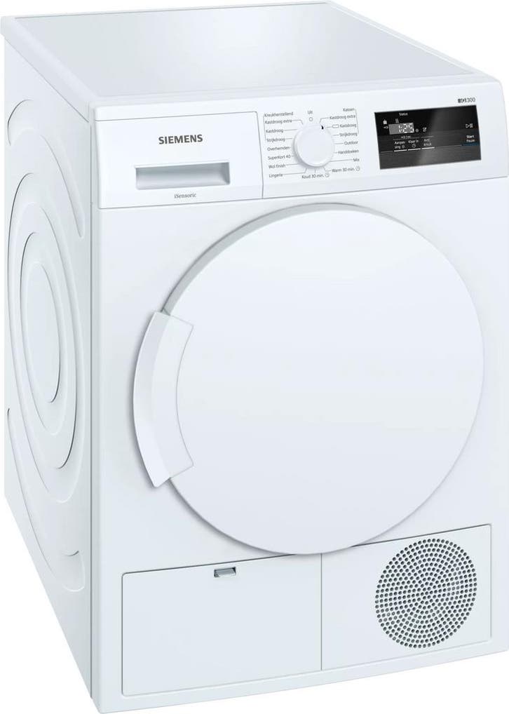 Siemens WT43H000NL - Warmtepompdroger - 7 kg - autoDry - 66, Witgoed en Apparatuur, Wasdrogers, Zo goed als nieuw, Voorlader, 85 tot 90 cm
