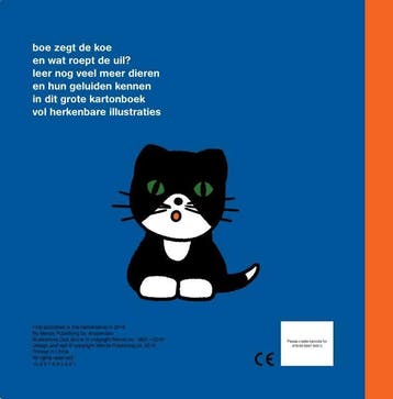 Boe zegt de koe 9789056476403 Dick Bruna, Verzenden, Gelezen, Dick Bruna
