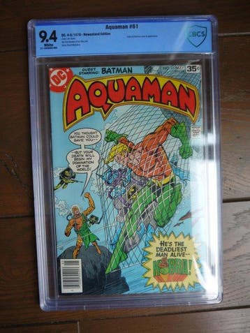 Aquaman (1962 1st Series) #61 - 1 Graded comic - Eerste druk, Boeken, Strips | Comics, Nieuw