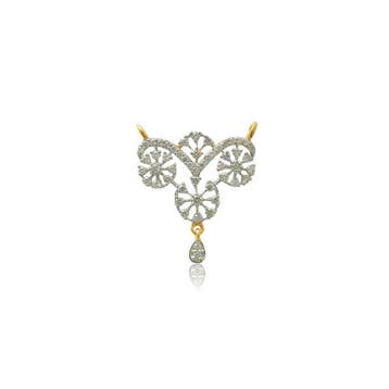 Halsketting - 14 karaat Geel goud - 0.70ct. tw. Diamant, Sieraden, Tassen en Uiterlijk, Nieuw