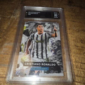 2021 Topps Topps NOW UEFA CL 2021 Cristiano Ronaldo #NNO, Nieuw