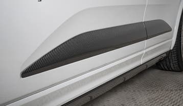 Porsche Macan EV Carbon Zijpanelen Set | Macan Electric, Verzenden