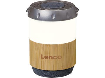 Lenco -   Bluetoothspeaker Met Lantaarn Bruin, Audio, Tv en Foto, Luidsprekers, Overige merken, Verzenden, Overige typen, Nieuw