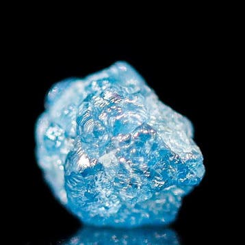 Vivid Iceberg Blue Diamond • Geen reserveprijs • Zeldzaam &