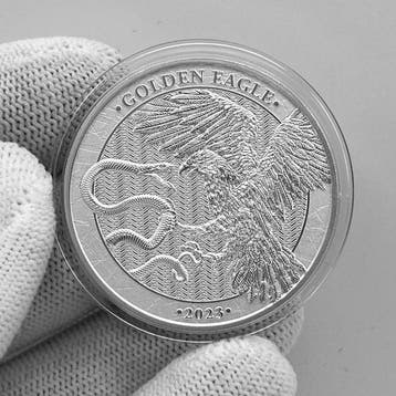 Malta. 5 Euro 2023 – Golden Eagle – 1 oz Silver coin – Ag