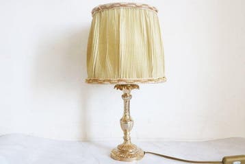 Tafellamp - Gegoten messing - Louis XVI