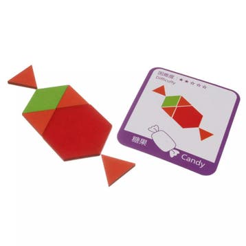 Kruzzel Geometrische Puzzel: Educatief Speelplezier voor..., Ophalen of Verzenden, Nieuw