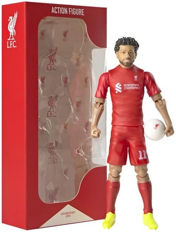 Mohamed Salah Liverpool – Actiefiguur Voetballer (20 cm) |, Kinderen en Baby's, Speelgoed | Actiefiguren, Verzenden, Nieuw