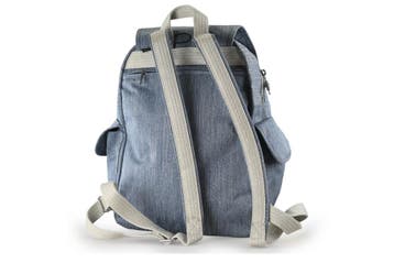 Kipling Rugzak Blauw, Verzenden, Zo goed als nieuw, Blauw