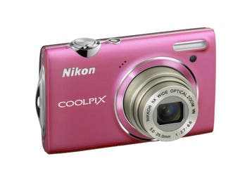 Nikon Coolpix S5100 Digitale Compact Camera - Roze (In doos), Verzenden, Zo goed als nieuw