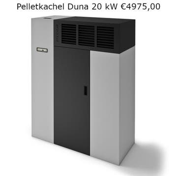 Verwarm grote ruimtes met pellet luchtverwarming heater, Nieuw, Ophalen of Verzenden, Pelletkachel, Vrijstaand