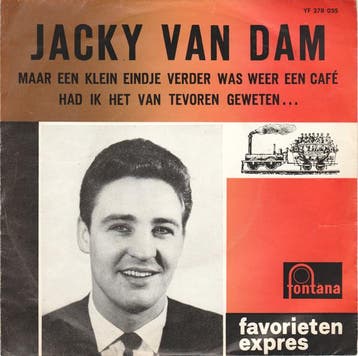 vinyl single 7 inch - Jacky Van Dam - Maar Een Klein Eind..., Cd's en Dvd's, Vinyl Singles, Verzenden, Zo goed als nieuw, 7 inch