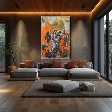 Dine Chanima (XX-XXI) - (XXL) Giant Divine Whisper On Walls
