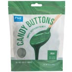 PME Candy Buttons Donkergroen 340g, Hobby en Vrije tijd, Taarten en Cupcakes maken, Verzenden, Nieuw