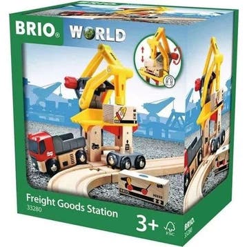 BRIO World - 33280 - Vrachtlaadkraan (miniatuur circuit), Verzenden, Nieuw