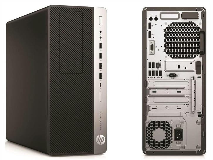 HP EliteDesk 800 G3 TWR, i5-7500, 8 GB, 256 GB SSD, Windows, Computers en Software, Desktop Pc's, Refurbished, Ophalen of Verzenden