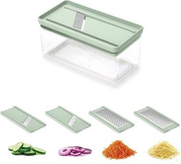 Brabantia Tasty+ Mandoline Groentesnijder – Set – Jade Green, Nieuw