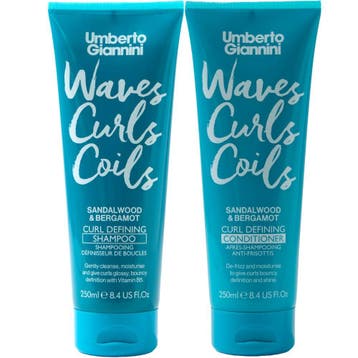 Umberto Giannini Waves, Curls & Coils Shampoo & Conditioner, Ophalen of Verzenden, Nieuw, Shampoo of Conditioner