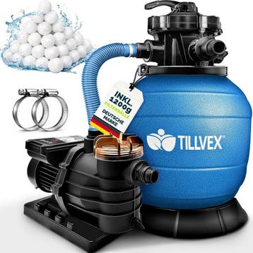 Zandfilterpomp - Zandfilter voor zwembad - met timer - 13200, Verzenden, Zo goed als nieuw