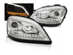 TubeLED knipperlicht koplampen Chrome, Auto-onderdelen, Verlichting, Verzenden, Nieuw, Mercedes-Benz