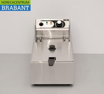 HCB RVS Friteuse Frituur 6 liter 230V Horeca, Ophalen of Verzenden, Nieuw in verpakking