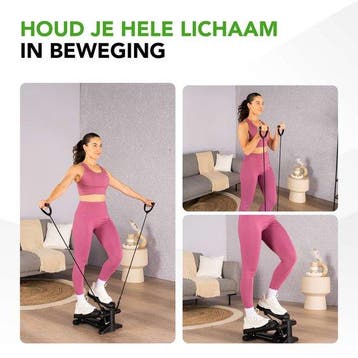Tunturi Stepper - Stepper Fitness - Traploper - Aerobic Step, Ophalen of Verzenden, Zo goed als nieuw
