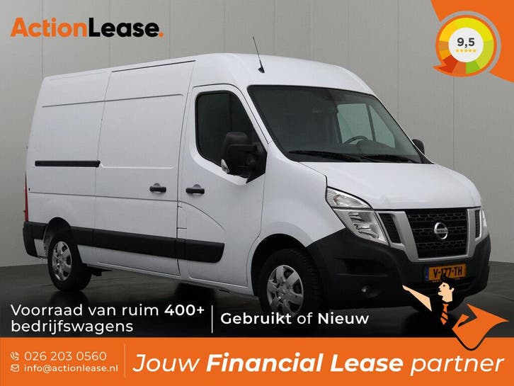 Nissan NV400 Bestelbus L2 H2 2018 Diesel Handgeschakeld, Auto's, Nissan, Dealer onderhouden, Te koop, Zwart, Handgeschakeld, Financial lease