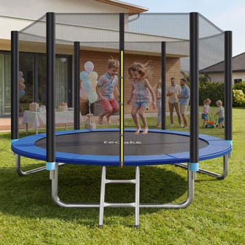 Trampoline Garfunky met veiligheidsnet - 305 cm, Verzenden, Nieuw