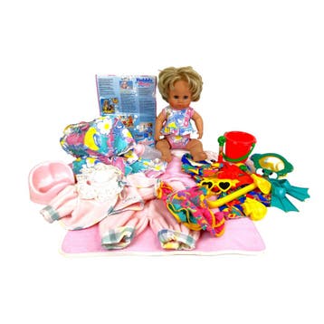 Zapf - Bubbly Baby pop - 40 cm - Met kleertjes en, Ophalen of Verzenden, Nieuw