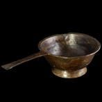 Oud-Romeins Brons Libations bowl, Patera, in zeldzaam