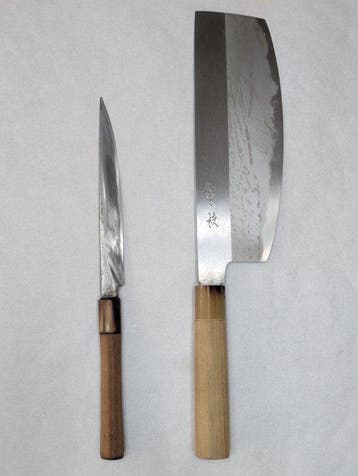 Keukenmes - Staal, Hout - Japan - Traditionele Japanse