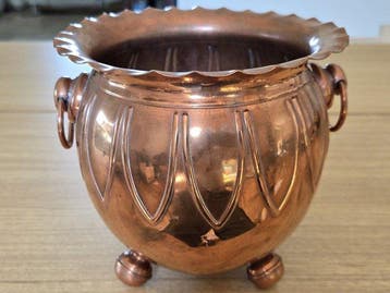 20th century copper champagne cooler - Champagne koeler -