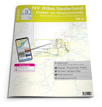 NV Charts Nederland - NL5 Oosterschelde, Westerschelde, Ophalen of Verzenden, Nieuw