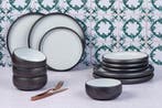 2dekans | GOURMET - Essentials - Servies - 12 stuks - Onyx, Huis en Inrichting, Keuken | Servies, Ophalen of Verzenden, Zo goed als nieuw