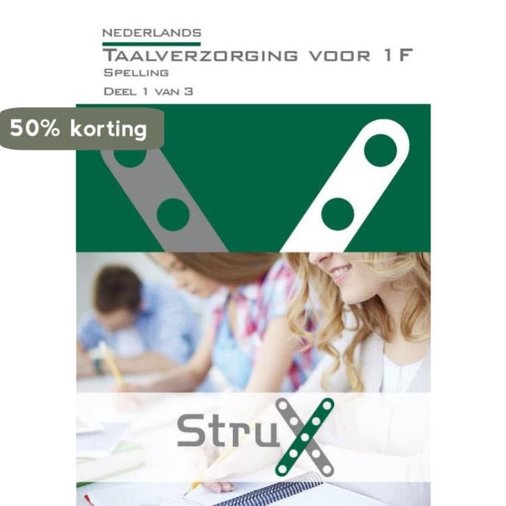 Nederlands taalverzorging voor 1F spelling / Deel 1 / StruX, Boeken, Schoolboeken, Gelezen, Verzenden